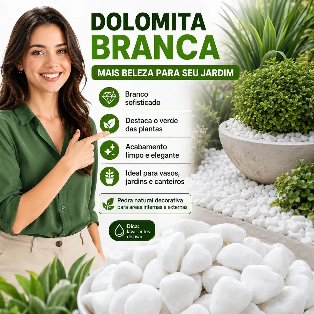 10kg Pedra Dolomita Branca Natural Para Aquário E Ciclídeos Branco 2 Cm 5 Cm