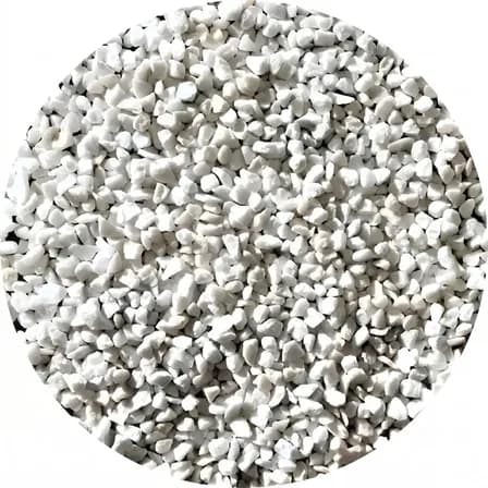 Pedrinha Branca Vaso Jardim Decoração Aquário Terrario 5kg. Branco 1 Cm 5 Cm